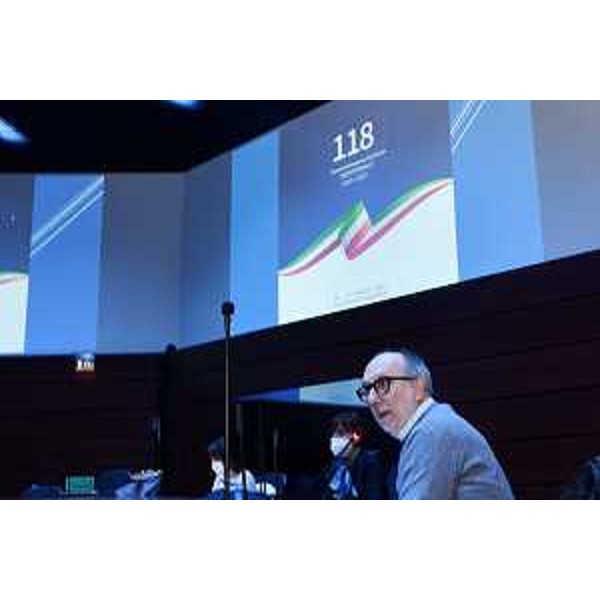 Il vicegovernatore con delega alla Salute del Friuli Venezia Giulia, Riccardo Riccardi, oggi a Palmanova in occasione della celebrazione del trentennale del servizio di emergenza territoriale 118. - Il vicegovernatore con delega alla Salute del Friuli Venezia Giulia, Riccardo Riccardi, oggi a Palmanova in occasione della celebrazione del trentennale del servizio di emergenza territoriale 118.