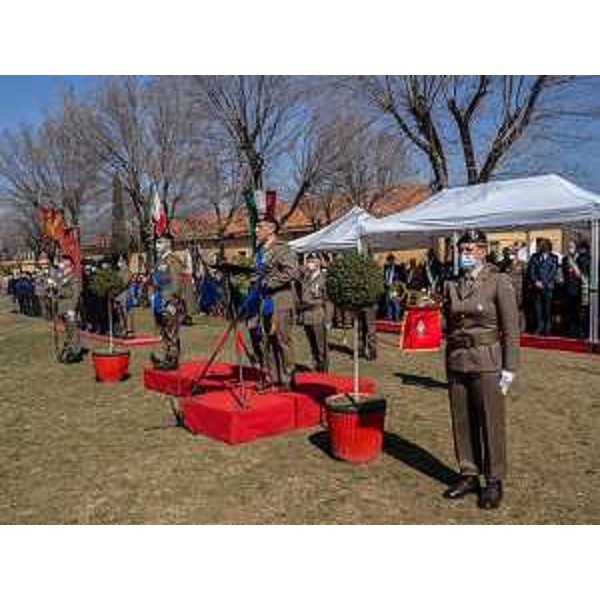Fasi della festa del Reggimento Piemonte Cavalleria in occasione della ricorrenza del combattimento della Sforzesca a Villa Opicina - Fasi della festa del Reggimento Piemonte Cavalleria in occasione della ricorrenza del combattimento della Sforzesca a Villa Opicina