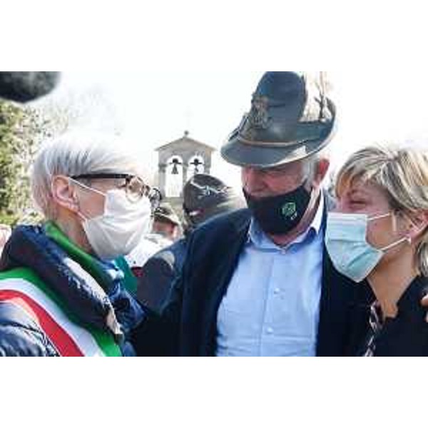 Fasi della commemorazione della strage seguita all'affondamento del piroscafo Galilea, evento giunto al suo 80esimo alla presenza dell'assessore regionale alle Finanze Barbara Zilli - Fasi della commemorazione della strage seguita all'affondamento del piroscafo Galilea, evento giunto al suo 80esimo alla presenza dell'assessore regionale alle Finanze Barbara Zilli