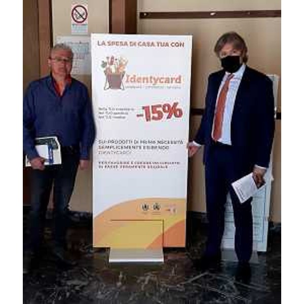 Lassessore regionale alle Attività produttive e turismo, Sergio Emidio Bini con il sindaco di Rigolato, Fabio DAndrea - Lassessore regionale alle Attività produttive e turismo, Sergio Emidio Bini con il sindaco di Rigolato, Fabio DAndrea