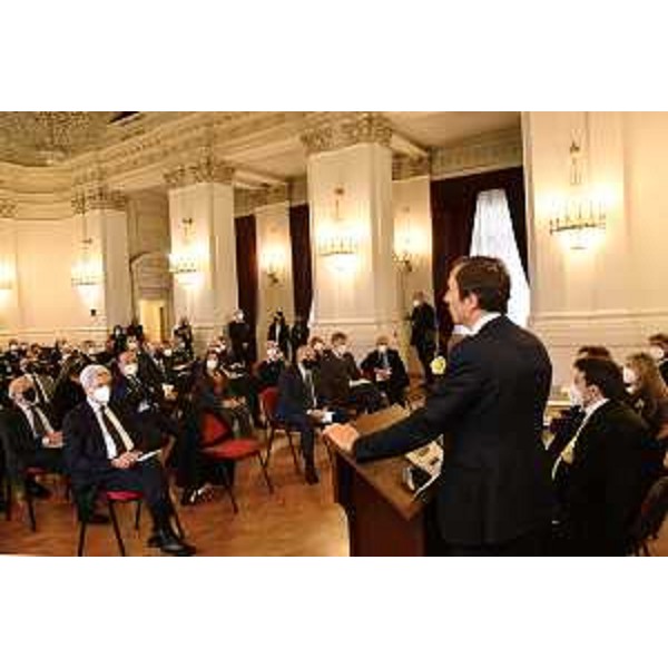 Il governatore Fedriga interviene all'inaugurazione dell'anno giudiziario del Tar Fvg nel palazzo della Prefettura di Trieste - Il governatore Fedriga interviene all'inaugurazione dell'anno giudiziario del Tar Fvg nel palazzo della Prefettura di Trieste 