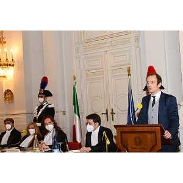 Il governatore Fedriga interviene all'inaugurazione dell'anno giudiziario del Tar Fvg nel palazzo della Prefettura di Trieste - Il governatore Fedriga interviene all'inaugurazione dell'anno giudiziario del Tar Fvg nel palazzo della Prefettura di Trieste 