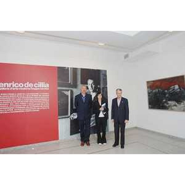 Il Presidente della Regione visita la Pinacoteca De Cillia a Treppo Carnico. (Treppo Carnico 10/04/08)