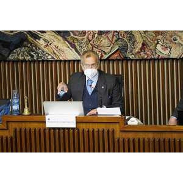 Il presidente del Cr Fvg, Piero Mauro Zanin - Il presidente del Cr Fvg, Piero Mauro Zanin