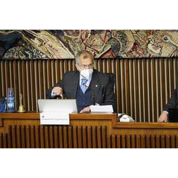 Piero Mauro Zanin, presidente del Consiglio regionale - Piero Mauro Zanin, presidente del Consiglio regionale