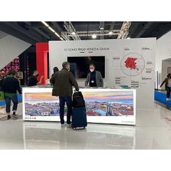 Lo stand della Regione Friuli Venezia Giulia alla Bit di Milano - Lo stand della Regione Friuli Venezia Giulia alla Bit di Milano