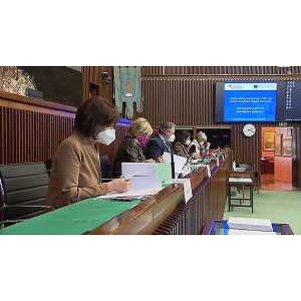 L'assessore regionale Alessia Rosolen insieme al presidente della V Commissione, Diego Bernardis - L'assessore regionale Alessia Rosolen insieme al presidente della V Commissione, Diego Bernardis