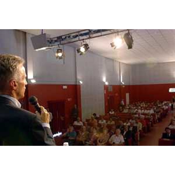 Riccardo Illy (Presidente Regione Friuli Venezia Giulia) interviene al centesimo anniversario BCC del Friuli Centrale