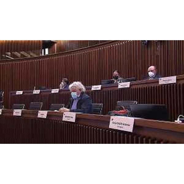 La seduta della IV Commissione a cui hanno partecipato alcuni consiglieri del M5S - La seduta della IV Commissione a cui hanno partecipato alcuni consiglieri del M5S