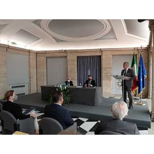 La Presidenza del Consiglio regionale Fvg durante l'incontro con la Corte Costituzionale a Roma - La Presidenza del Consiglio regionale Fvg durante l'incontro con la Corte Costituzionale a Roma 