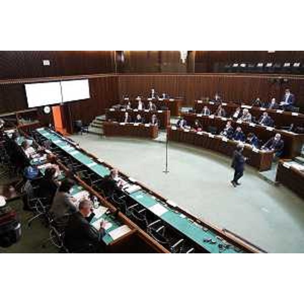 L'Aula durante i lavori - L'Aula durante i lavori