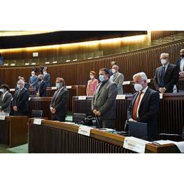 La commemorazione di Gaetano Valenti in Aula - La commemorazione di Gaetano Valenti in Aula