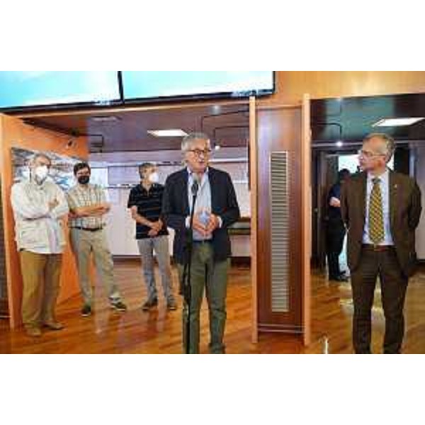 L'intervento dell'artista Eugenio Novajra - L'intervento dell'artista Eugenio Novajra