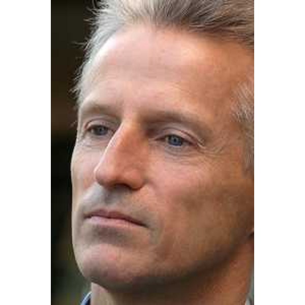 Riccardo Illy (Presidente Friuli Venezia Giulia) nella sede della Regione a Trieste. (Trieste 23/04/04)