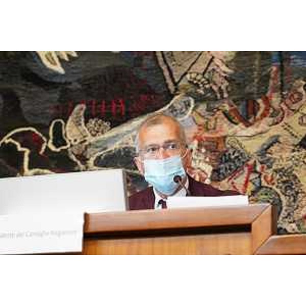 Il presidente del Consiglio regionale Piero Mauro Zanin - Il presidente del Consiglio regionale Piero Mauro Zanin