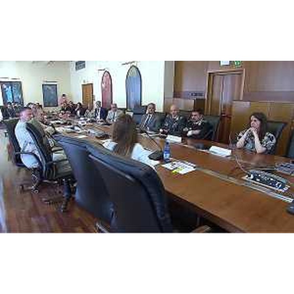 La presentazione della pubblicazione in sala Gialla - La presentazione della pubblicazione in sala Gialla