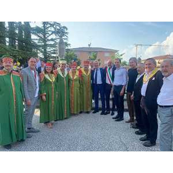 Un momento dell' inaugurazione con il governatore della Regione Fvg, Massimiliano Fedriga, e del Consiglio regionale, Piero Mauro Zanin. - Un momento dell' inaugurazione con il governatore della Regione Fvg, Massimiliano Fedriga, e del Consiglio regionale, Piero Mauro Zanin. 