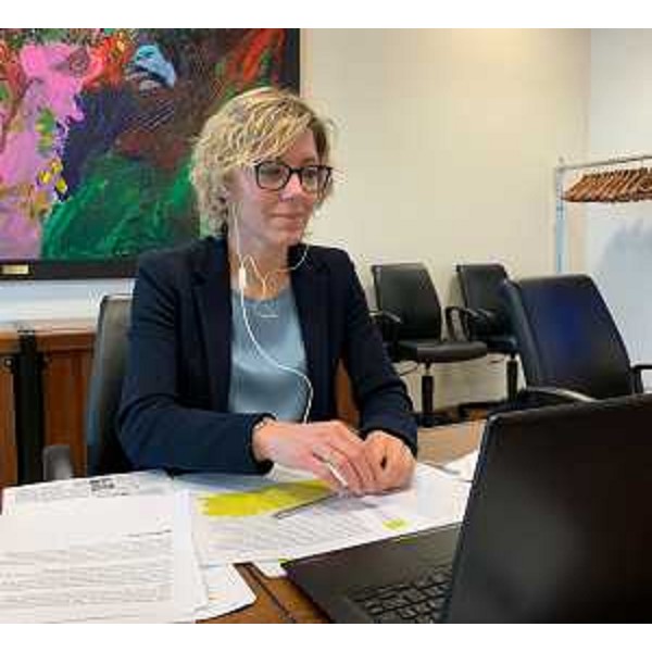 L'assessore regionale alle Finanze, Barbara Zilli. - L'assessore regionale alle Finanze, Barbara Zilli.