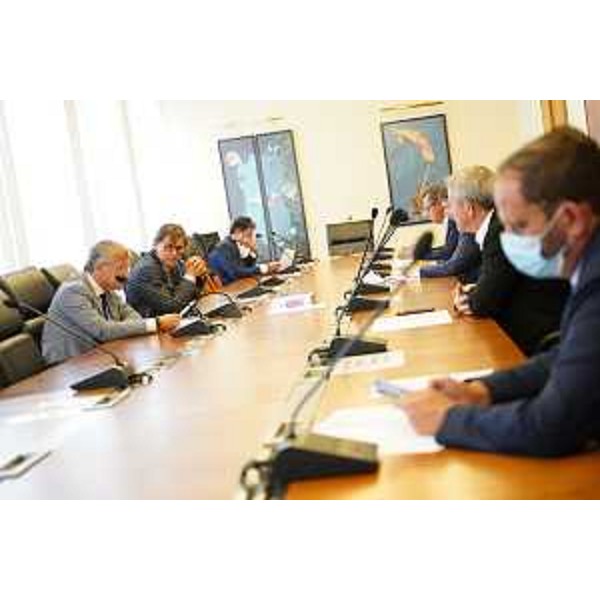 Un momento della Giunta per le elezioni - Un momento della Giunta per le elezioni