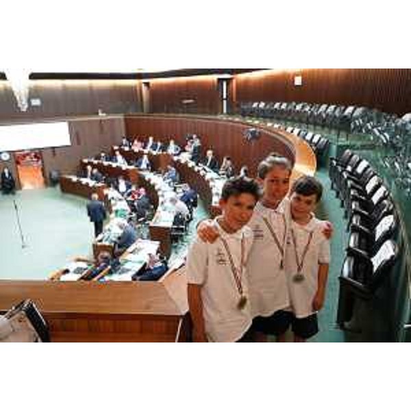 Denis, Gabriele e Mattia ospiti del Cr Fvg - Denis, Gabriele e Mattia ospiti del Cr Fvg