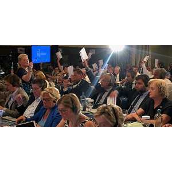 Una votazione ad Alimos, che ha ospitato la seduta della Commissione Civex - Una votazione ad Alimos, che ha ospitato la seduta della Commissione Civex