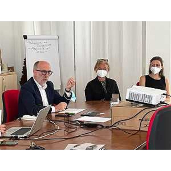 Il vicegovernatore con delega alla Salute del Friuli Venezia Giulia, Riccardo Riccardi, durante l'odierna riunione a Udine nella sede del dipartimento di salute mentale a Udine, - Il vicegovernatore con delega alla Salute del Friuli Venezia Giulia, Riccardo Riccardi, durante l'odierna riunione a Udine nella sede del dipartimento di salute mentale a Udine,