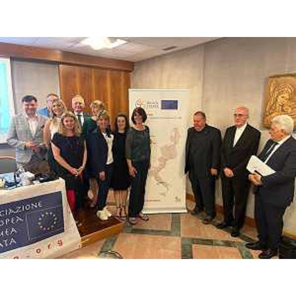 Lassessore regionale alle Finanze, Barbara Zilli, A Roma alla presentazione della via Romea Strata - Lassessore regionale alle Finanze, Barbara Zilli, A Roma alla presentazione della via Romea Strata