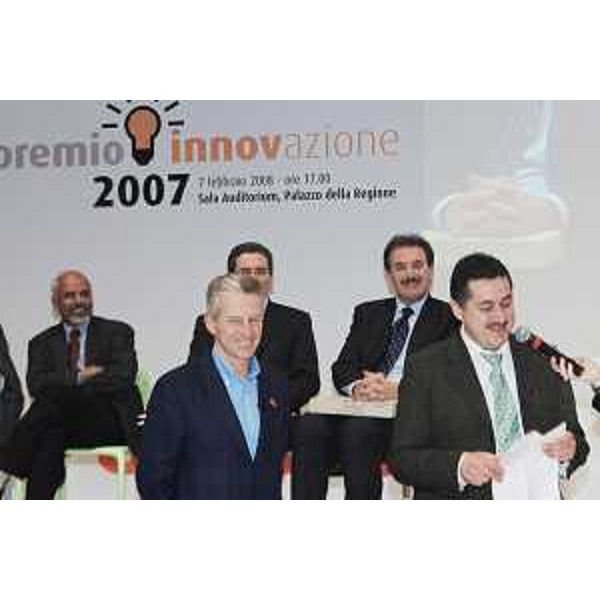 Riccardo Illy (Presidente Friuli Venezia Giulia) al Premio Innovazione 2007. (Udine 07/02/08)
