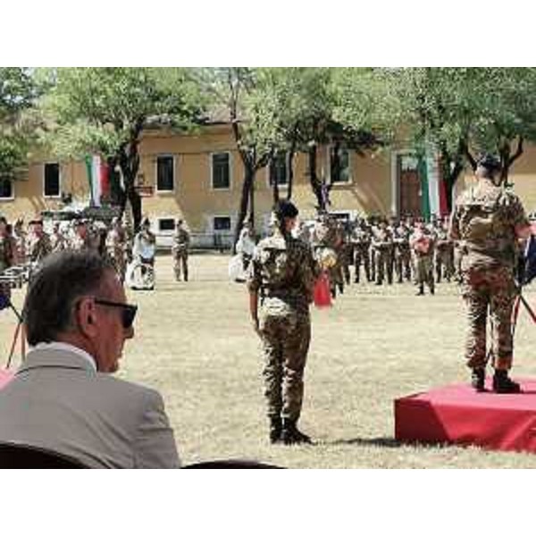L'assessore Fabio Scoccimarro alla cerimonia tenutasi a Villa Opicina - L'assessore Fabio Scoccimarro alla cerimonia tenutasi a Villa Opicina 