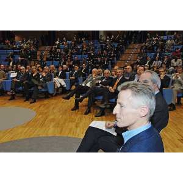 Riccardo Illy (Presidente Friuli Venezia Giulia) al Premio Innovazione 2007. (Udine 07/02/08)