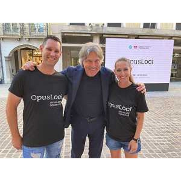 L'assessore regionale alle Attività produttive e al Turismo Sergio Emidio Bini (al centro nella foto) alla prima tappa del progetto OpusLoci, a Udine - L'assessore regionale alle Attività produttive e al Turismo Sergio Emidio Bini (al centro nella foto) alla prima tappa del progetto OpusLoci, a Udine