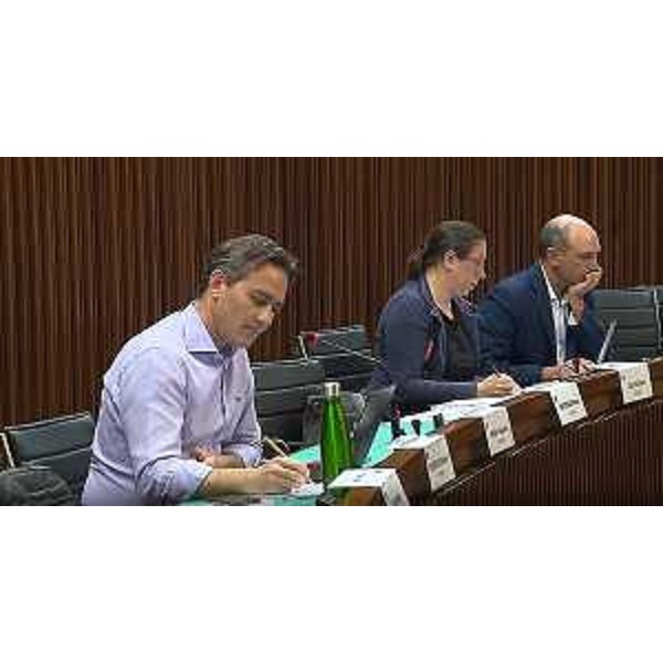 Massimo Moretuzzo (Patto), Ilaria Dal Zovo e Cristian Sergo (M5S) - Massimo Moretuzzo (Patto), Ilaria Dal Zovo e Cristian Sergo (M5S)