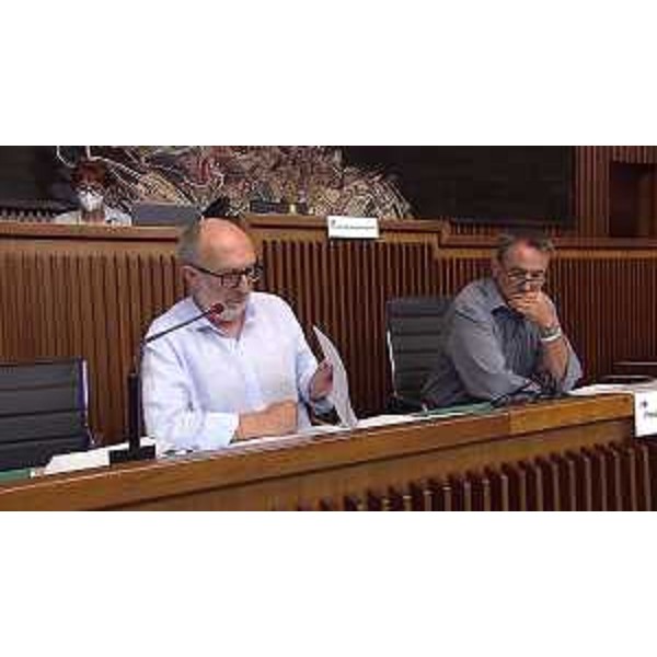 L'assessore regionale alla Salute, Riccardo Riccardi, con il vicepresidente della I Commissione consiliare Luca Boschetti (lega) - L'assessore regionale alla Salute, Riccardo Riccardi, con il vicepresidente della I Commissione consiliare Luca Boschetti (lega)