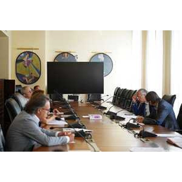 La riunione della Giunta per le elezioni, presieduta da Piero Mauro Zanin - La riunione della Giunta per le elezioni, presieduta da Piero Mauro Zanin