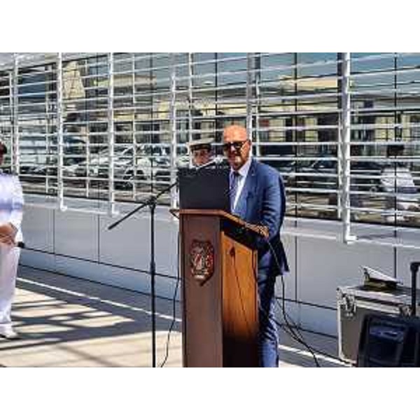 L'assessore Callari a Trieste per la cerimonia dei 157 anni della Capitaneria di porto - L'assessore Callari a Trieste per la cerimonia dei 157 anni della Capitaneria di porto