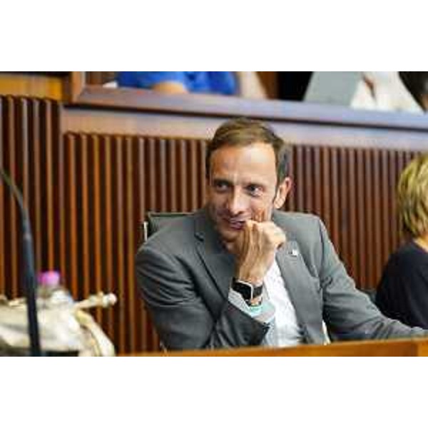 Il governatore Massimiliano Fedriga - Il governatore Massimiliano Fedriga