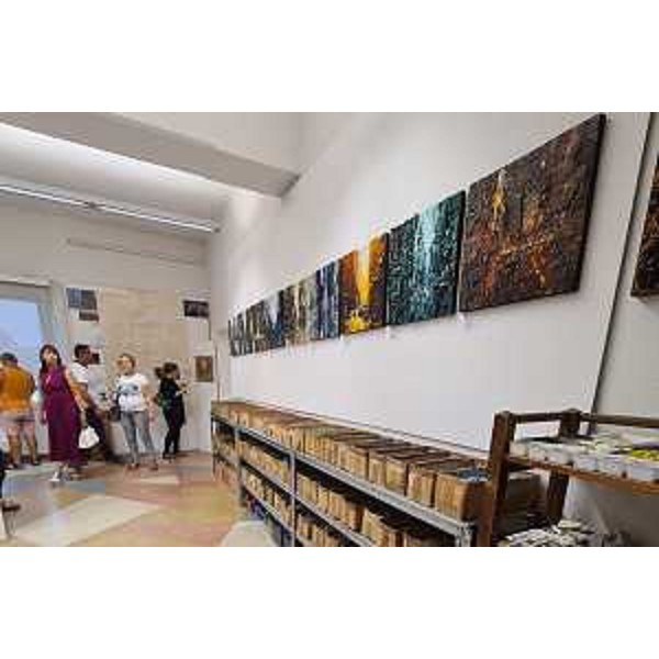 Alcune delle opere realizzate dagli studenti che fanno parte della mostra Mosaico&Mosaici - Alcune delle opere realizzate dagli studenti che fanno parte della mostra Mosaico&Mosaici