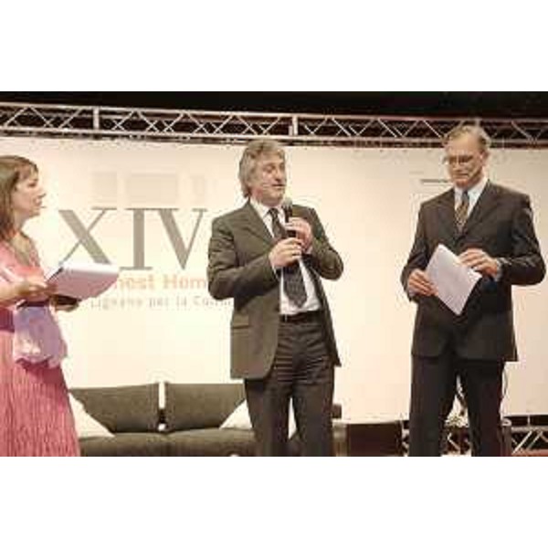 Renzo Tondo (Presidente Friuli Venezia Giulia) alla premiazione della XXIV edizione del Premio letterario Ernest Hemingway, a Lignano Sabbiadoro. (Lignano Sabbiadoro 07/06/08)