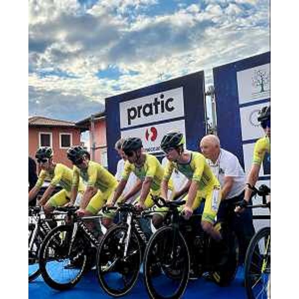 Un momento del Giro Fvg - Un momento del Giro Fvg