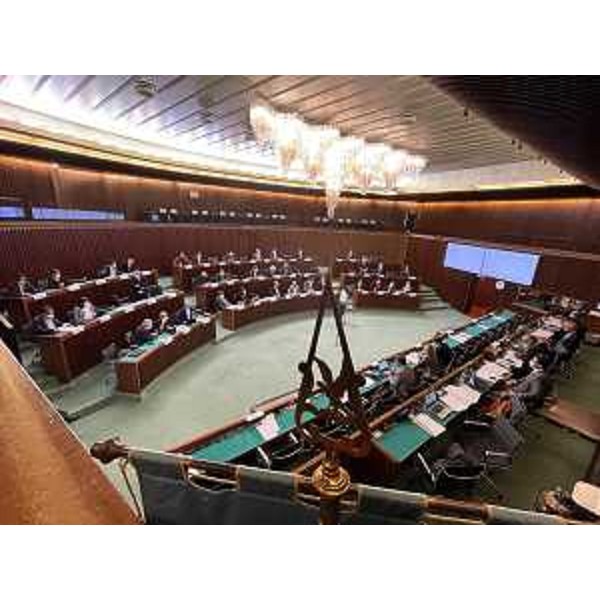 Il Consiglio regionale del Fvg riunito in aula - Il Consiglio regionale del Fvg riunito in aula