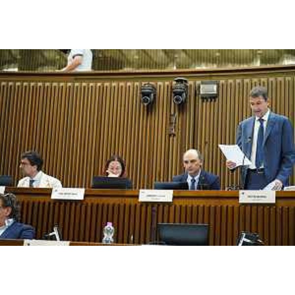 Il Gruppo del M5S nell'aula consiliare - Il Gruppo del M5S nell'aula consiliare