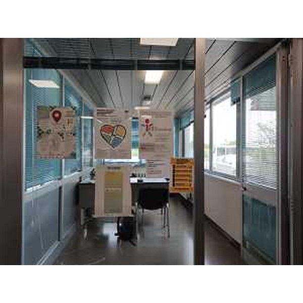 La sede del nuovo sportello - La sede del nuovo sportello 