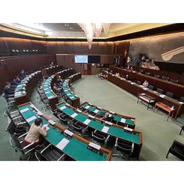 Un momento dei lavori della VI Commissione consiliare - Un momento dei lavori della VI Commissione consiliare