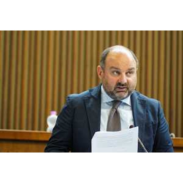 Diego Moretti, capogruppo del Pd - Diego Moretti, capogruppo del Pd