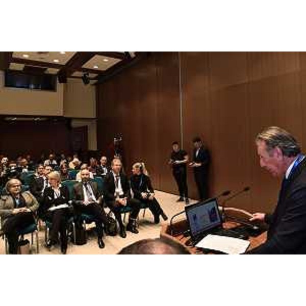 Un momento della conferenza Hydrogen Ecosystem North Adriatic 2022 - Un momento della conferenza Hydrogen Ecosystem North Adriatic 2022