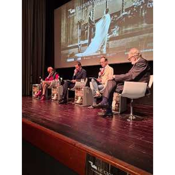 L'assessore regionale alla Cultura Tiziana Gibelli, da sinistra, alla presentazione delle Giornate del Cinema Muto al Teatro Verdi di Pordenone - L'assessore regionale alla Cultura Tiziana Gibelli, da sinistra, alla presentazione delle Giornate del Cinema Muto al Teatro Verdi di Pordenone
