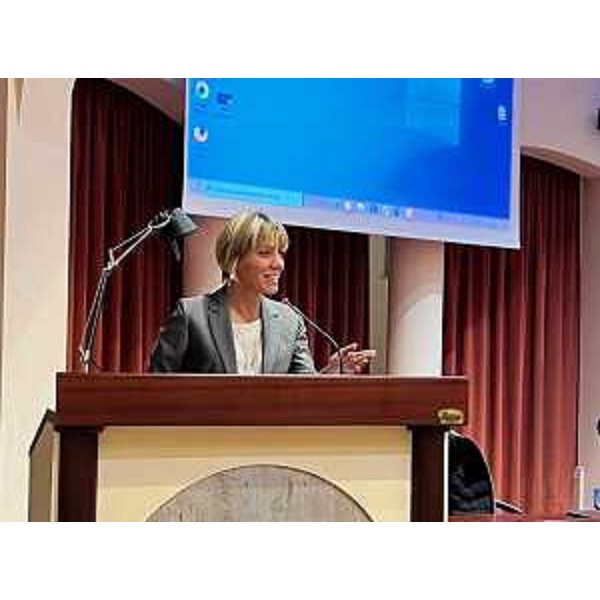 L'intervento dell'assessore regionale alle Finanze Barbara Zilli al convegno svoltosi a Pordenone - L'intervento dell'assessore regionale alle Finanze Barbara Zilli al convegno svoltosi a Pordenone