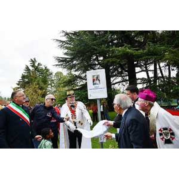 La cerimonia dell'intitolazione del Parco - La cerimonia dell'intitolazione del Parco