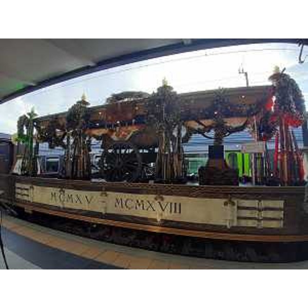 Una delle carrozze del "Treno della memoria" - Una delle carrozze del "Treno della memoria"