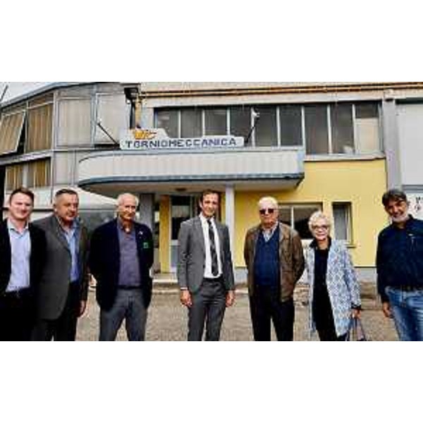 La visita del Governatore Fedriga alla Vit torniomeccanica di Cordovado - La visita del Governatore Fedriga alla Vit torniomeccanica di Cordovado